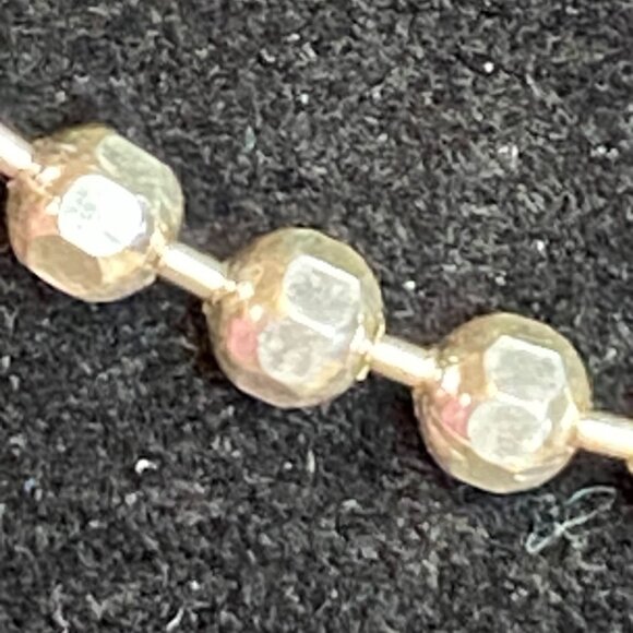 16” Necklace Popcorn Sterling Silver 925 Milor Italy SU Jewelry 30.31g - Picture 4 of 8